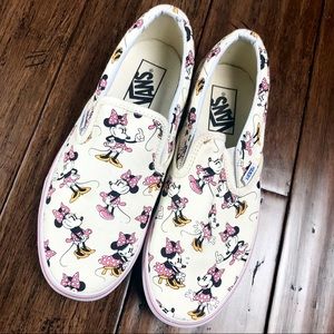 VANS rare adult size Minnie Mouse